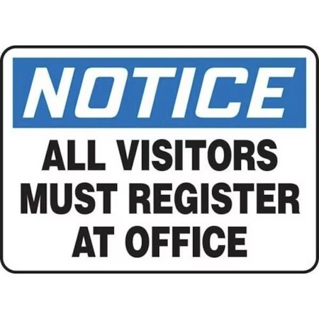 Accuform OSHA NOTICE SAFETY SIGN ALL MADM882XP MADM882XP